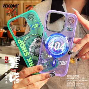 Apple iPhone 15 WK MagSafe Kılıf - Yeşil