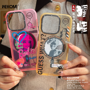 Apple iPhone 15 Plus WK MagSafe Kılıf - Pembe