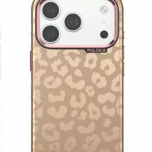 iPhone 17 Pro Max için Puloka Leopar MagSafe Kılıfı