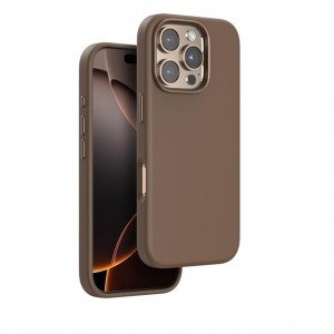 iPhone 15 Pro Max Kahverengi Jintai Premium Koruyucu Kılıf