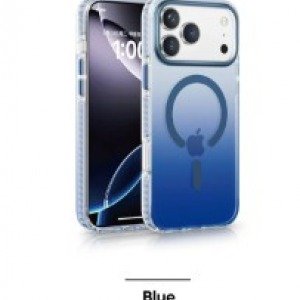 iPhone 17 Pro Max Grace Mavi Premium Koruyucu Kılıf