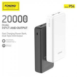 Foneng 20000mAh PowerBank - Siyah