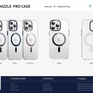 Apple iPhone 15 Pro Max Aurora MagSafe Kılıfı